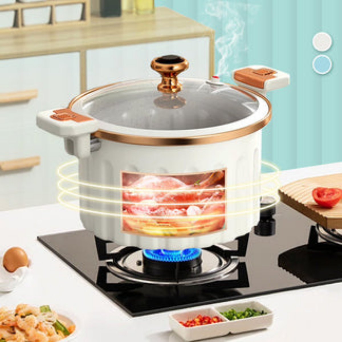 Non-Stick Micro Snelkookpan