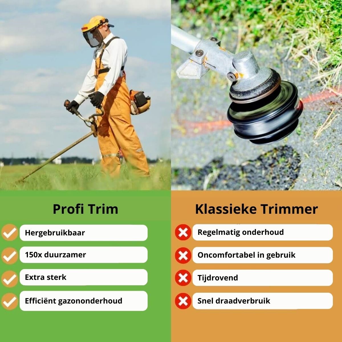 ProfiTrim – Onverwoestbare Onkruidborstel