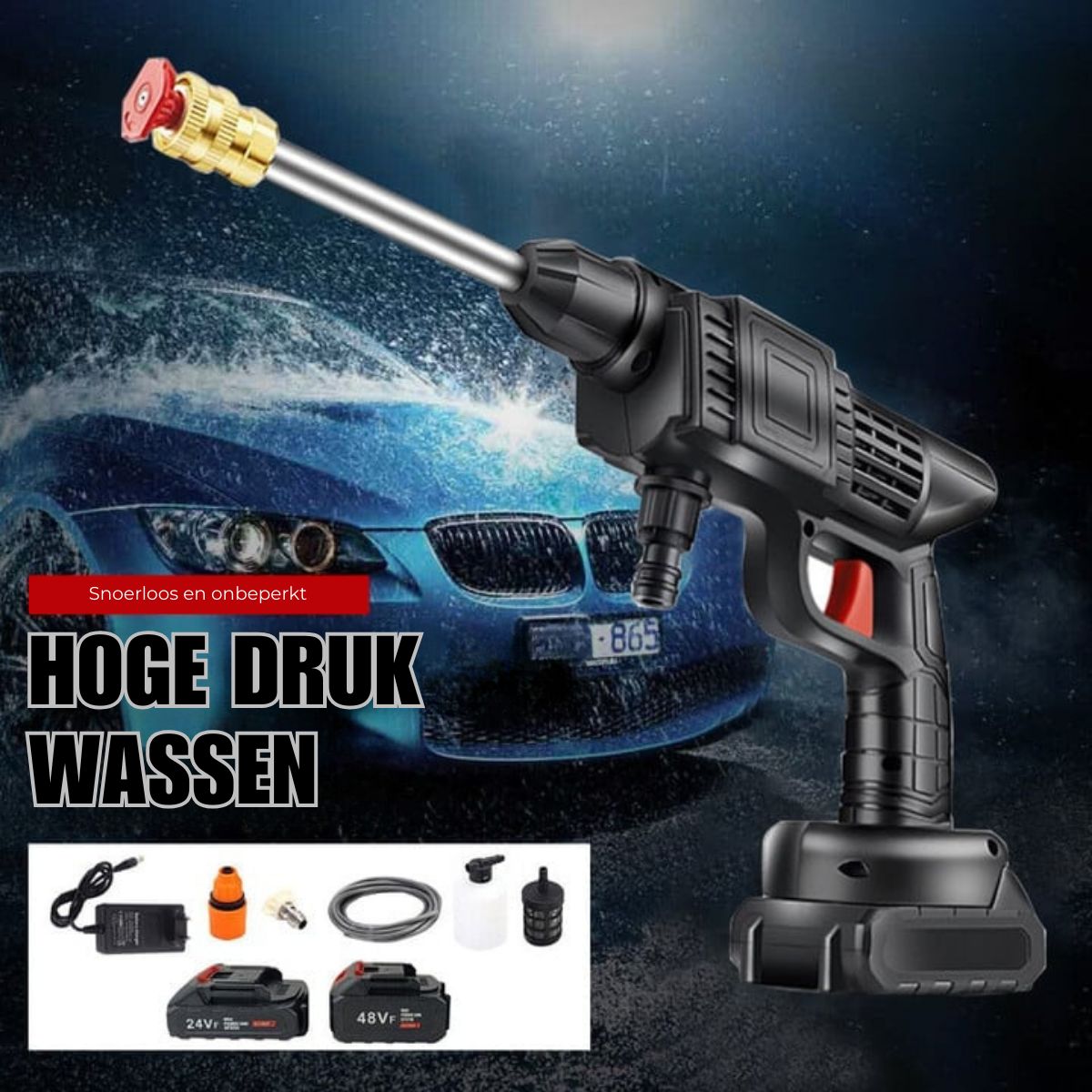 Draadloze Hogedruk Waterpistool