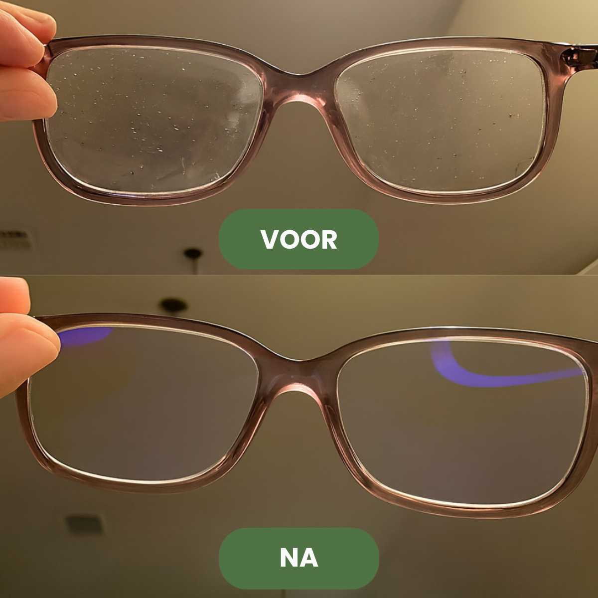 Ultrasone Brillenreiniger