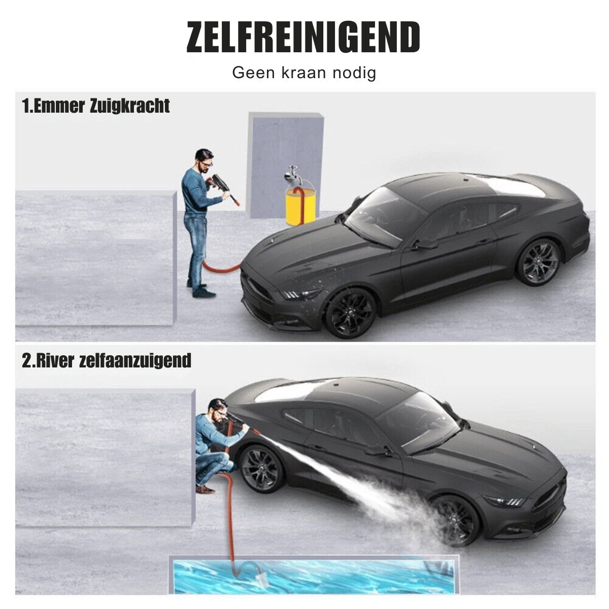 Draadloze Hogedruk Waterpistool