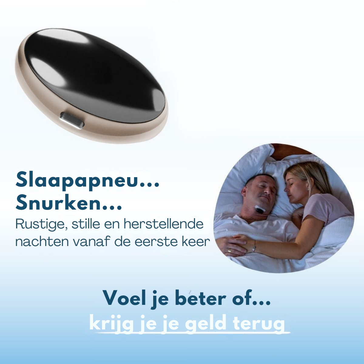 SleepEase -  Professioneel anti-snurkapparaat