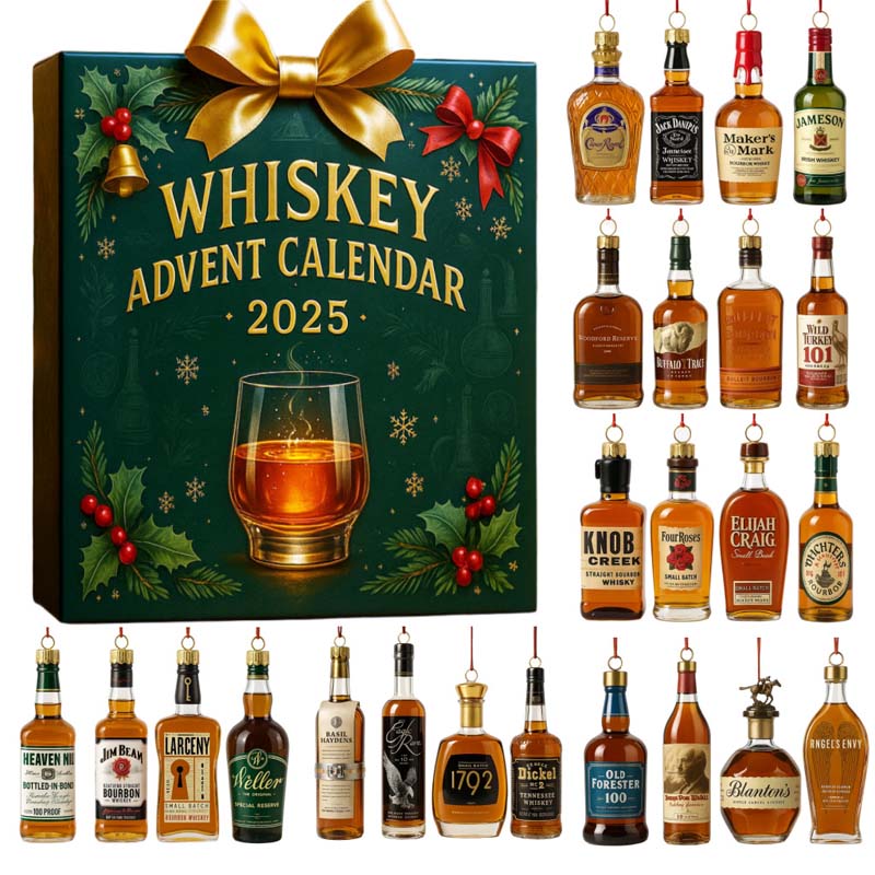 Whiskey Adventskalender 2025 | Originelles Geschenk für Whiskeyliebhaber