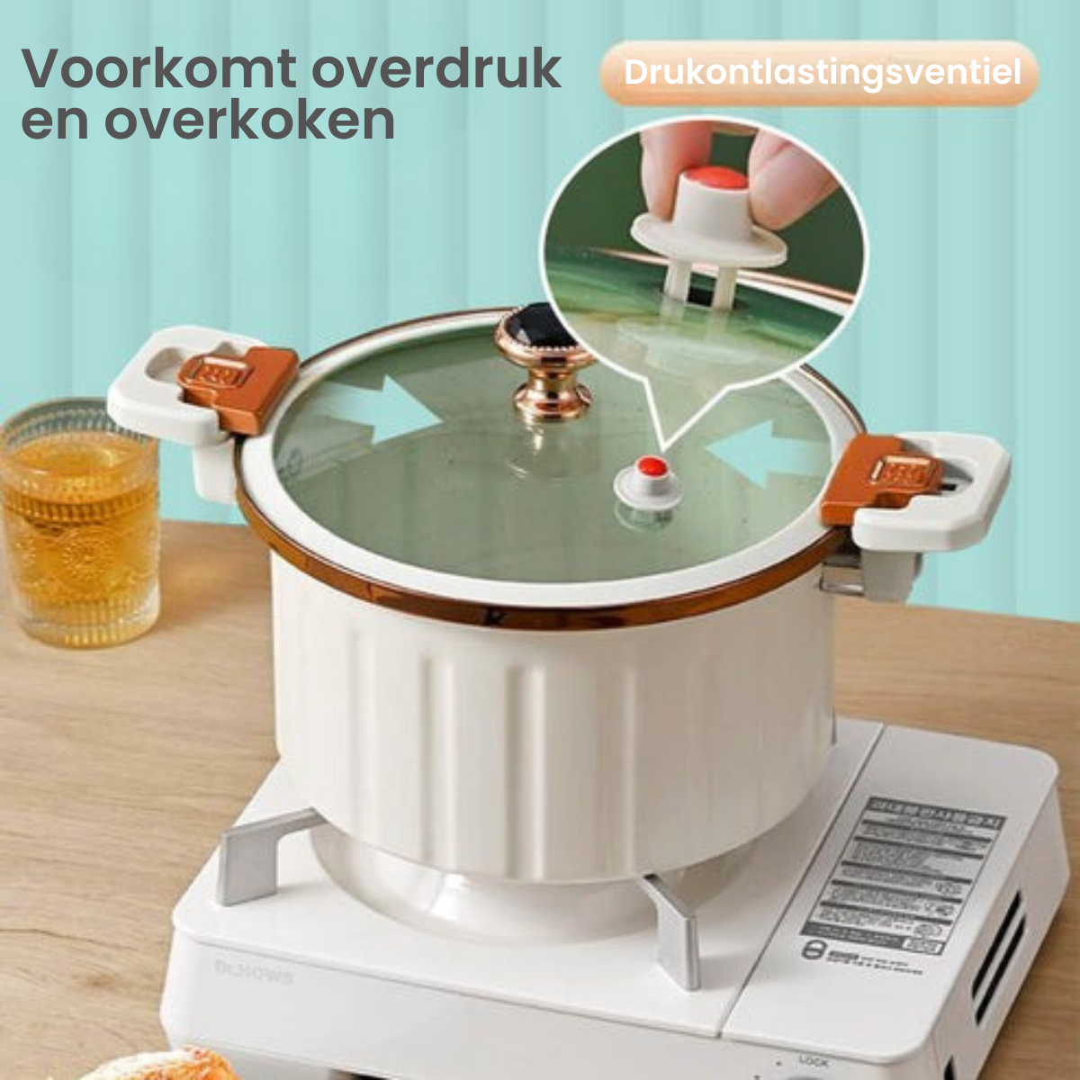 Non-Stick Micro Snelkookpan