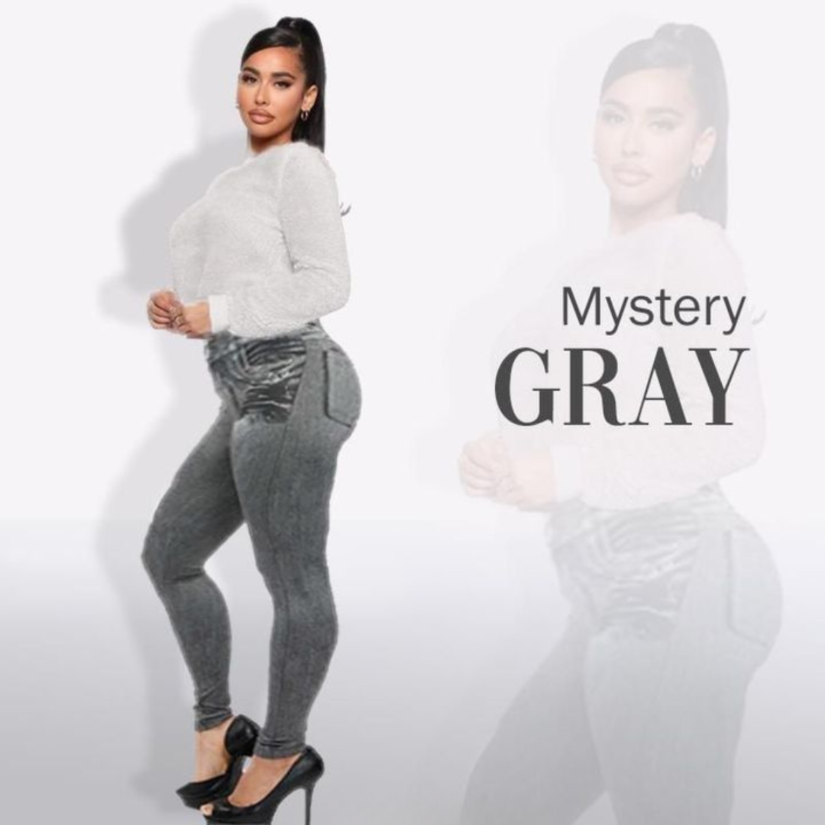 Denim Comfy Jeggings - 1+1 Gratis