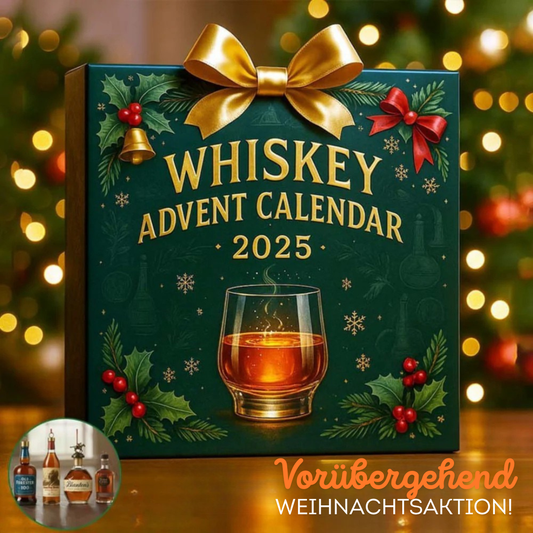 Whiskey Adventskalender 2025 | Originelles Geschenk für Whiskeyliebhaber