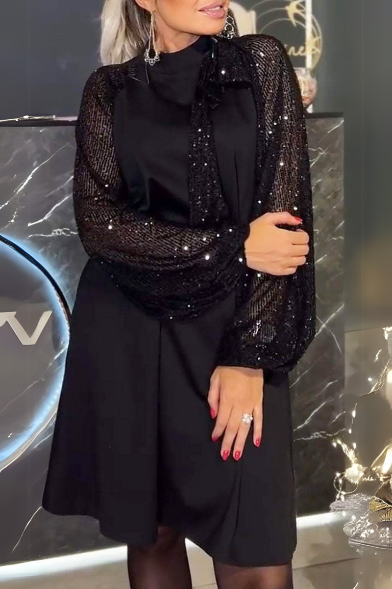 Stella - Elegante Paillettenjurk