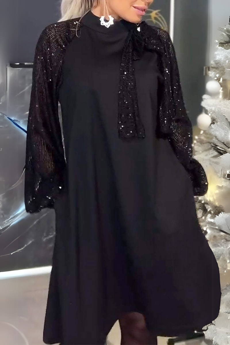 Stella - Elegante Paillettenjurk