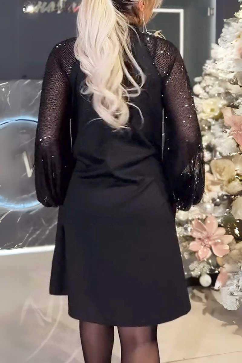 Stella - Elegante Paillettenjurk