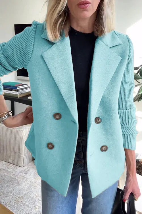 Olivia - Wollen blazer vest