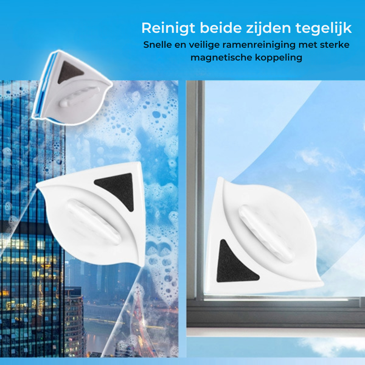 WindowSwipe™ - Magnetische Ramenreiniger