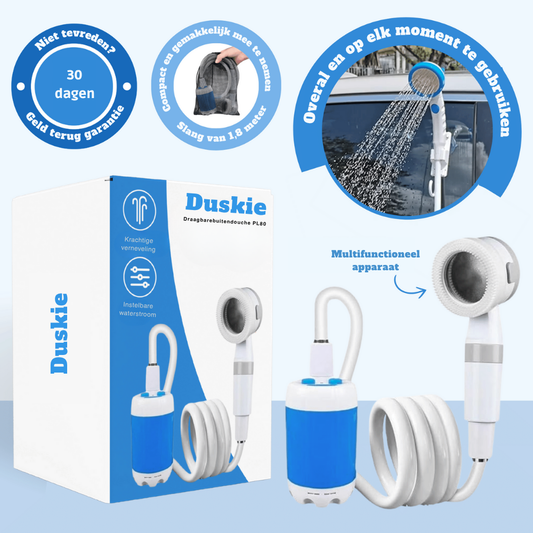 HydroFlow – Draagbare Buitendouche