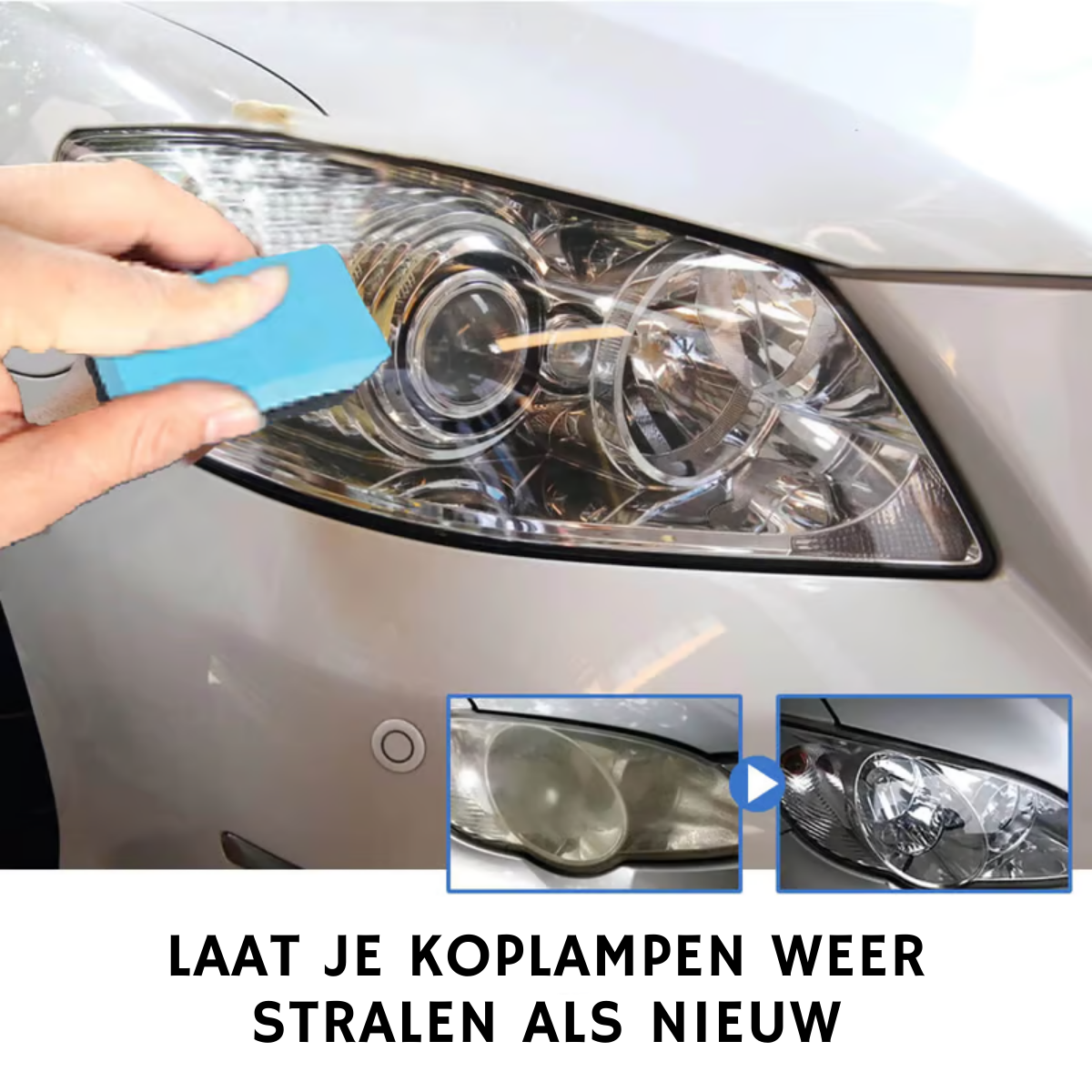 Autokoplamp Restauratievloeistof - 1+1 Gratis!