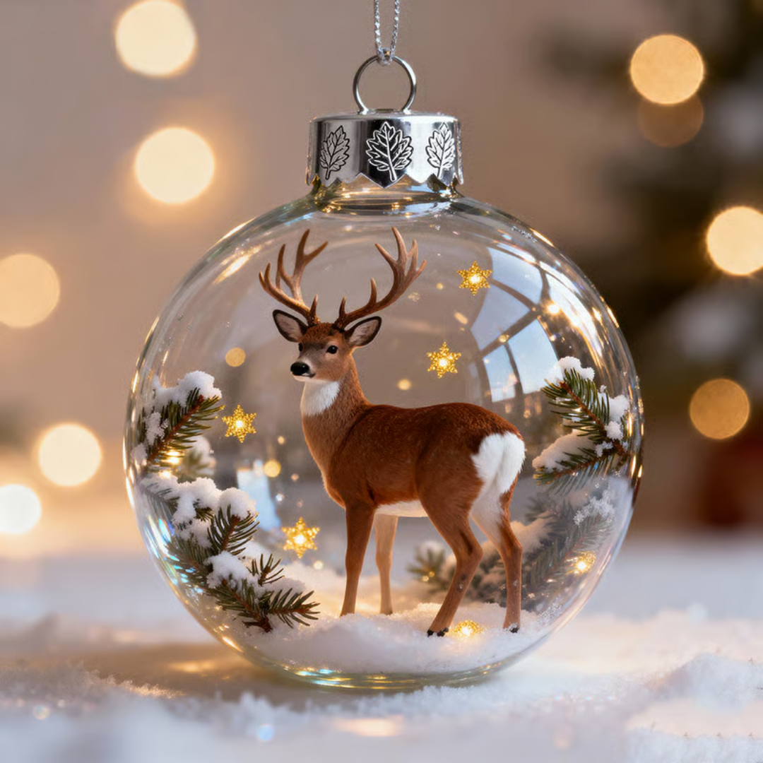 Dieren Kerstbal Decoraties - 2+2 Gratis