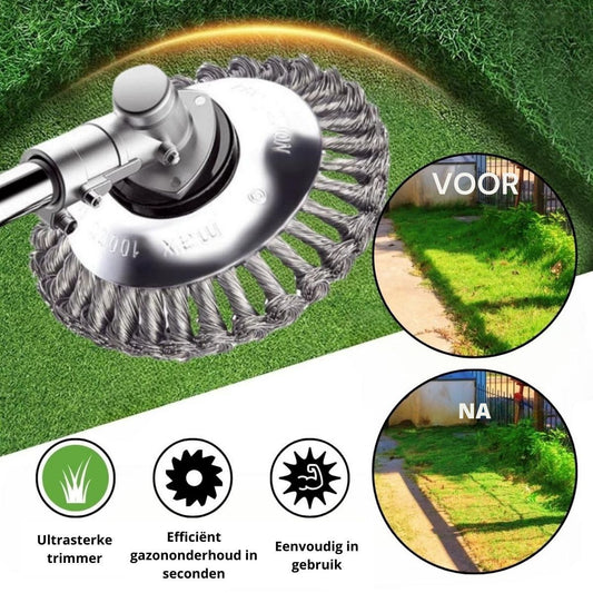 ProfiTrim – Onverwoestbare Onkruidborstel