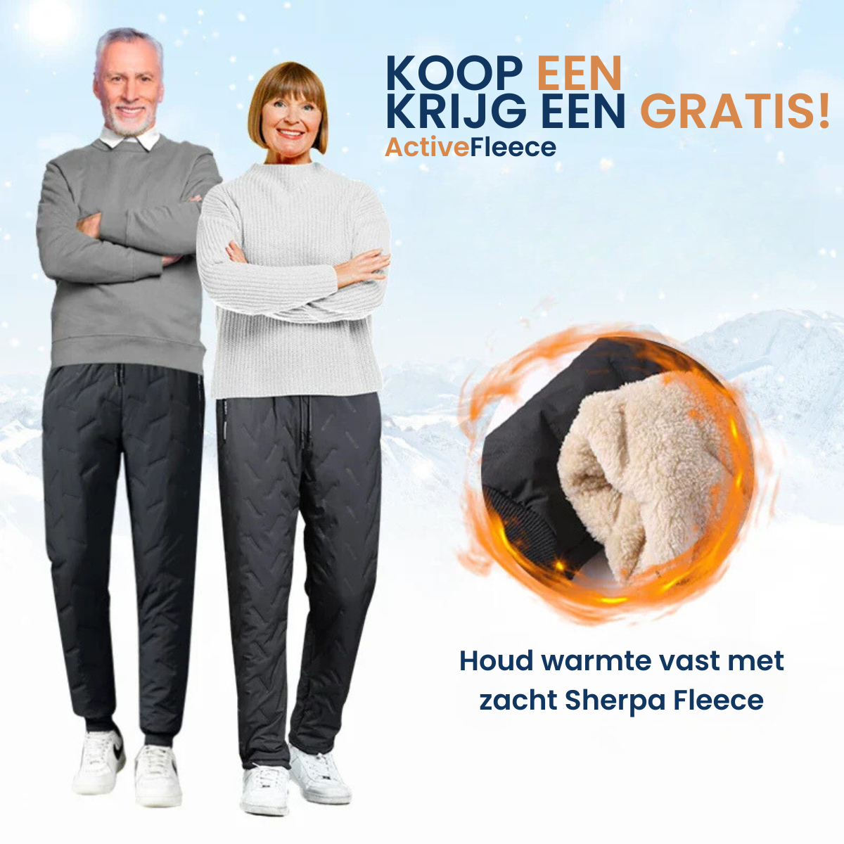 ActiveFleece - Broek 1+1 Gratis!