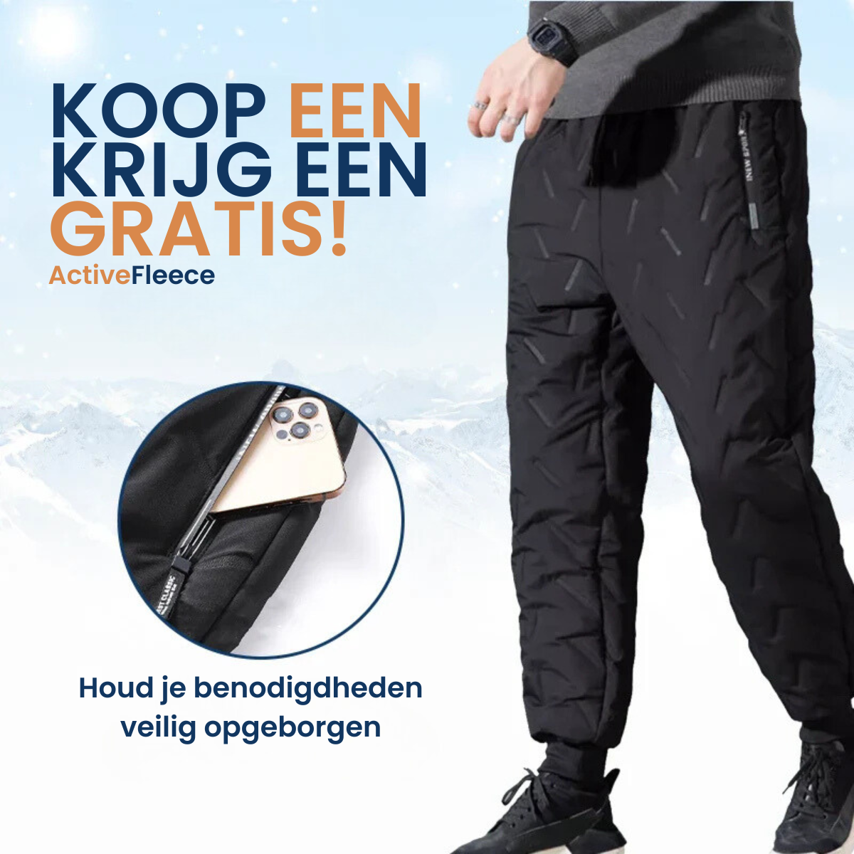 ActiveFleece - Broek 1+1 Gratis!