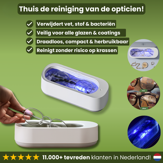 Ultrasone Brillenreiniger