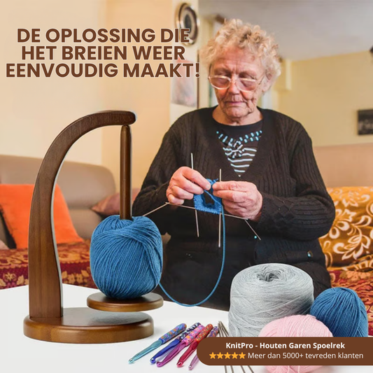 KnitPro - Houten Garen Spoelrek