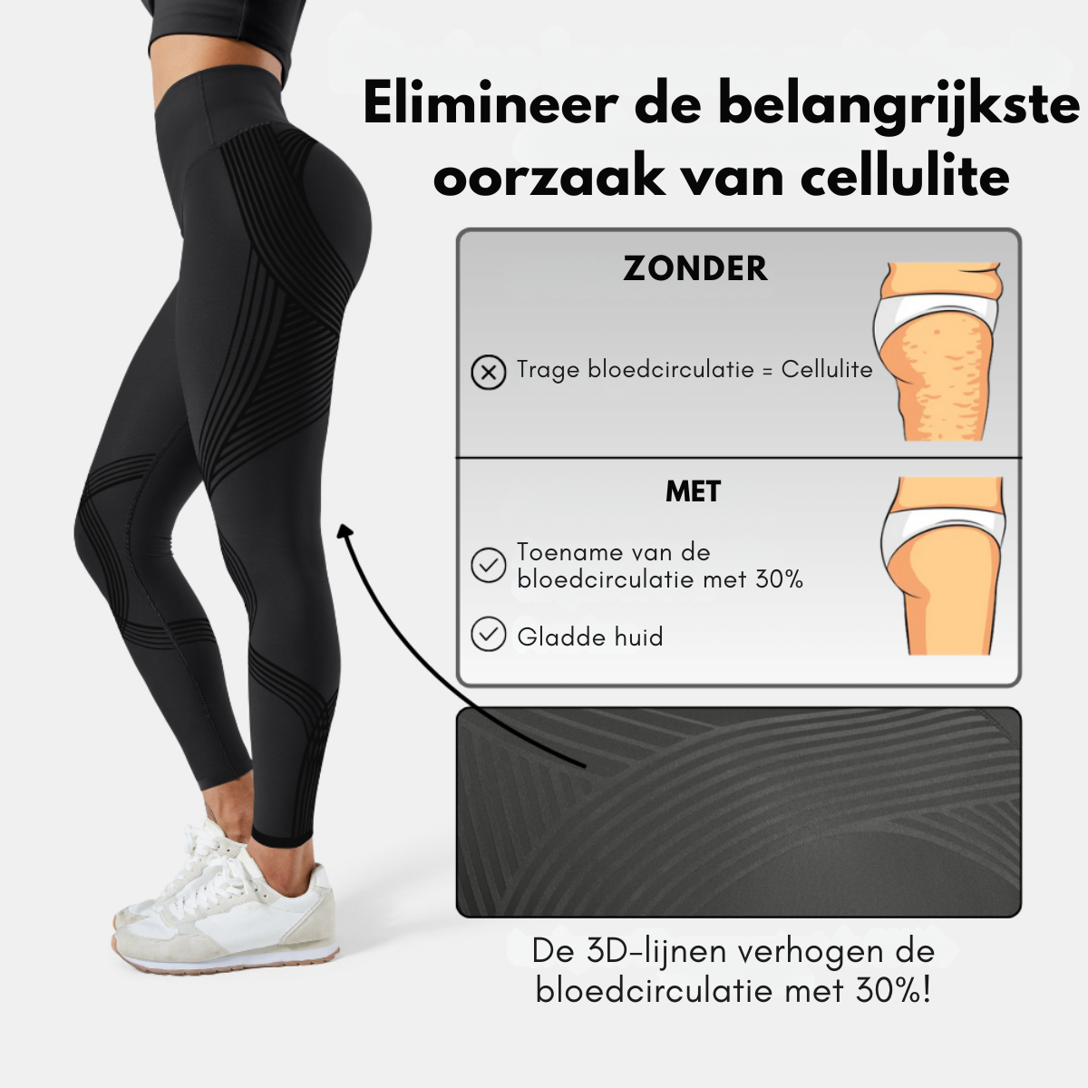 Anti-Cellulite Shaping Leggings - 1+1 Gratis