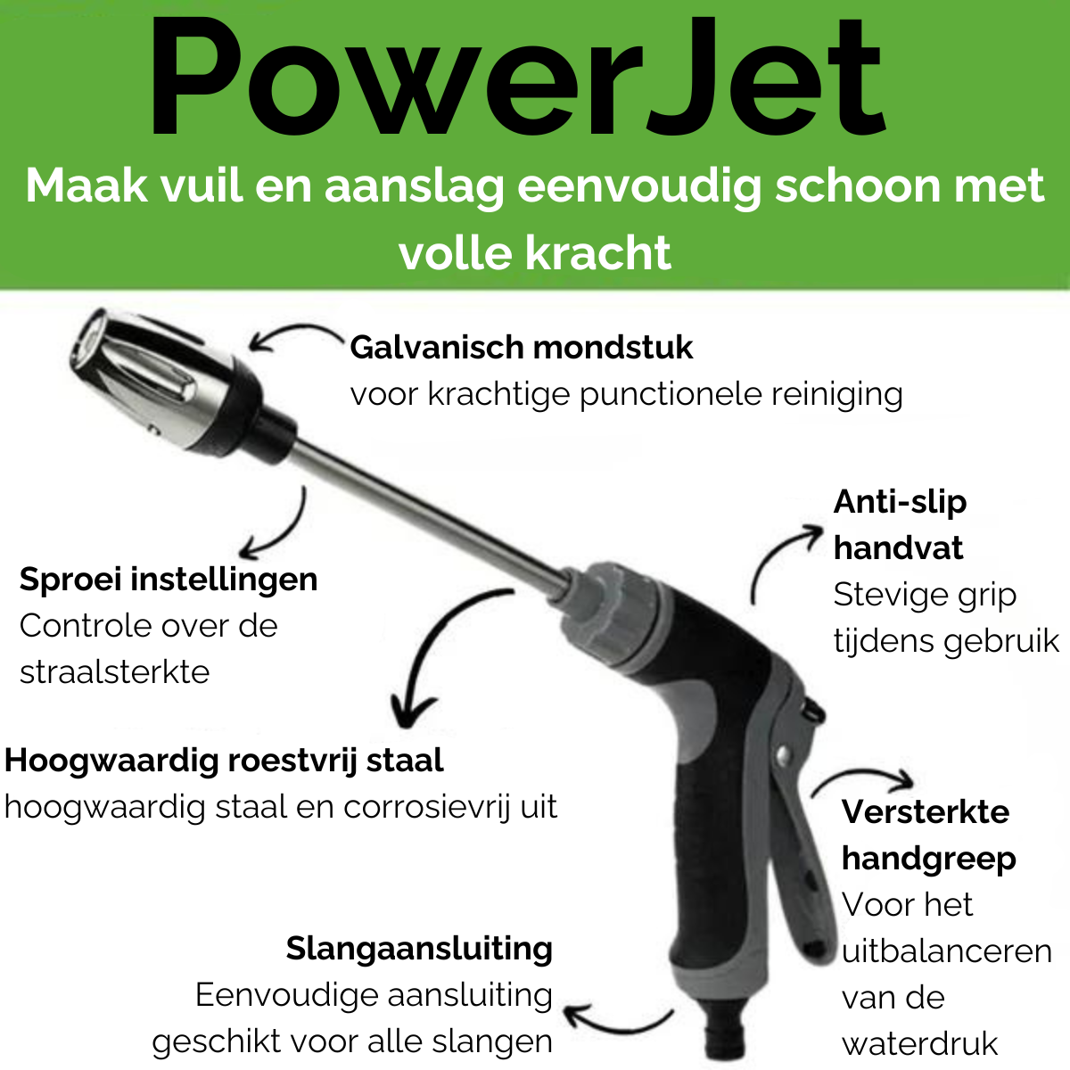 PowerJet - Tuin Sproeikop