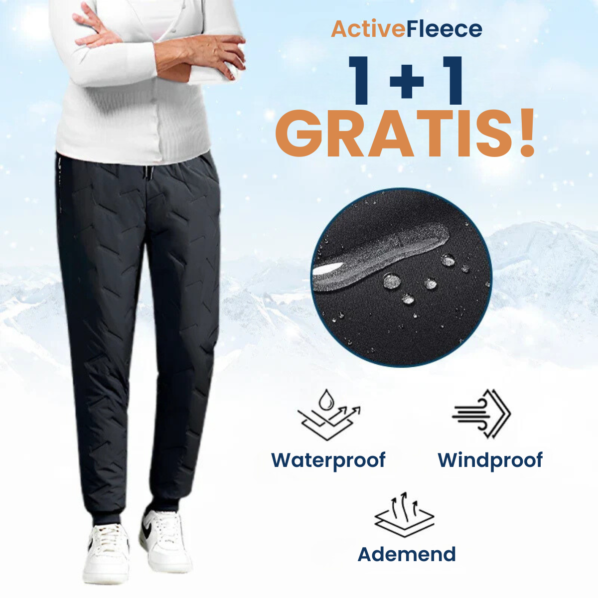 ActiveFleece - Broek 1+1 Gratis!