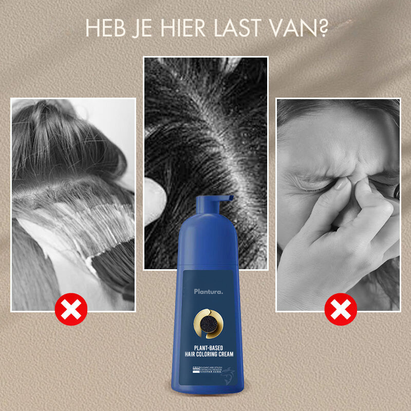 Plantura's - Natuurlijke Haarkleur Shampoo