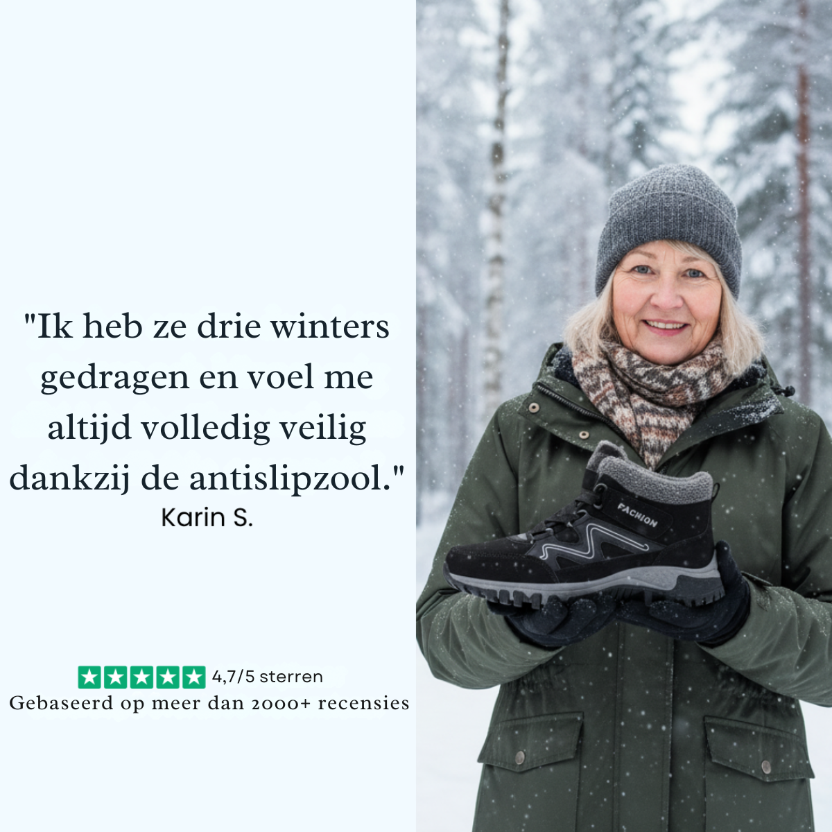 WinterStep - Anti-Slip Winterschoenen
