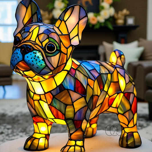 Lumiére viervoeter lamp - 1+1 Gratis