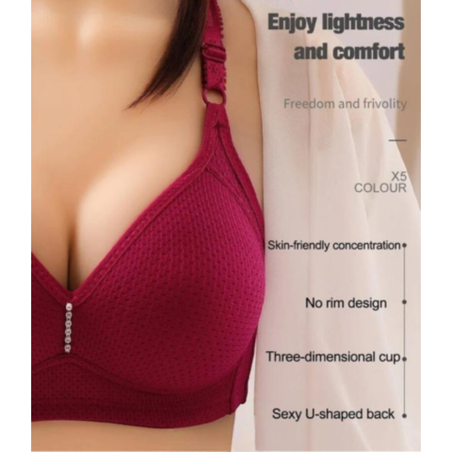 Plus Size Crystal Bra - 1+1 Gratis!