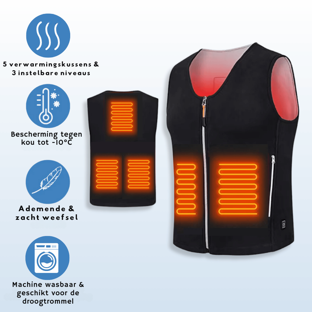 CozyBod - Heated Body Warmer Vest