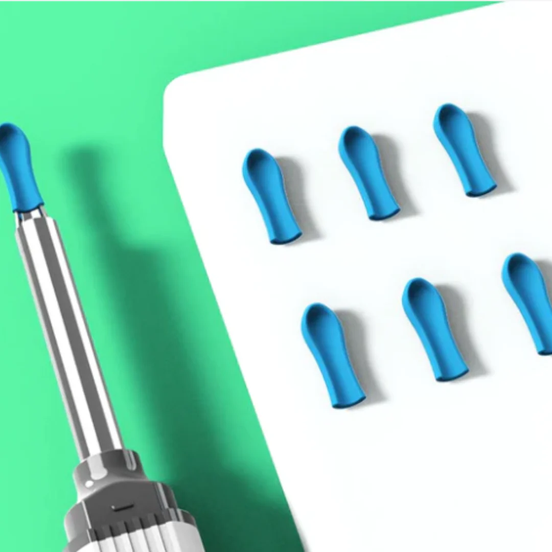 6 Silicone Tips