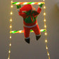 Klimmende Kerstman Kerstverlichting