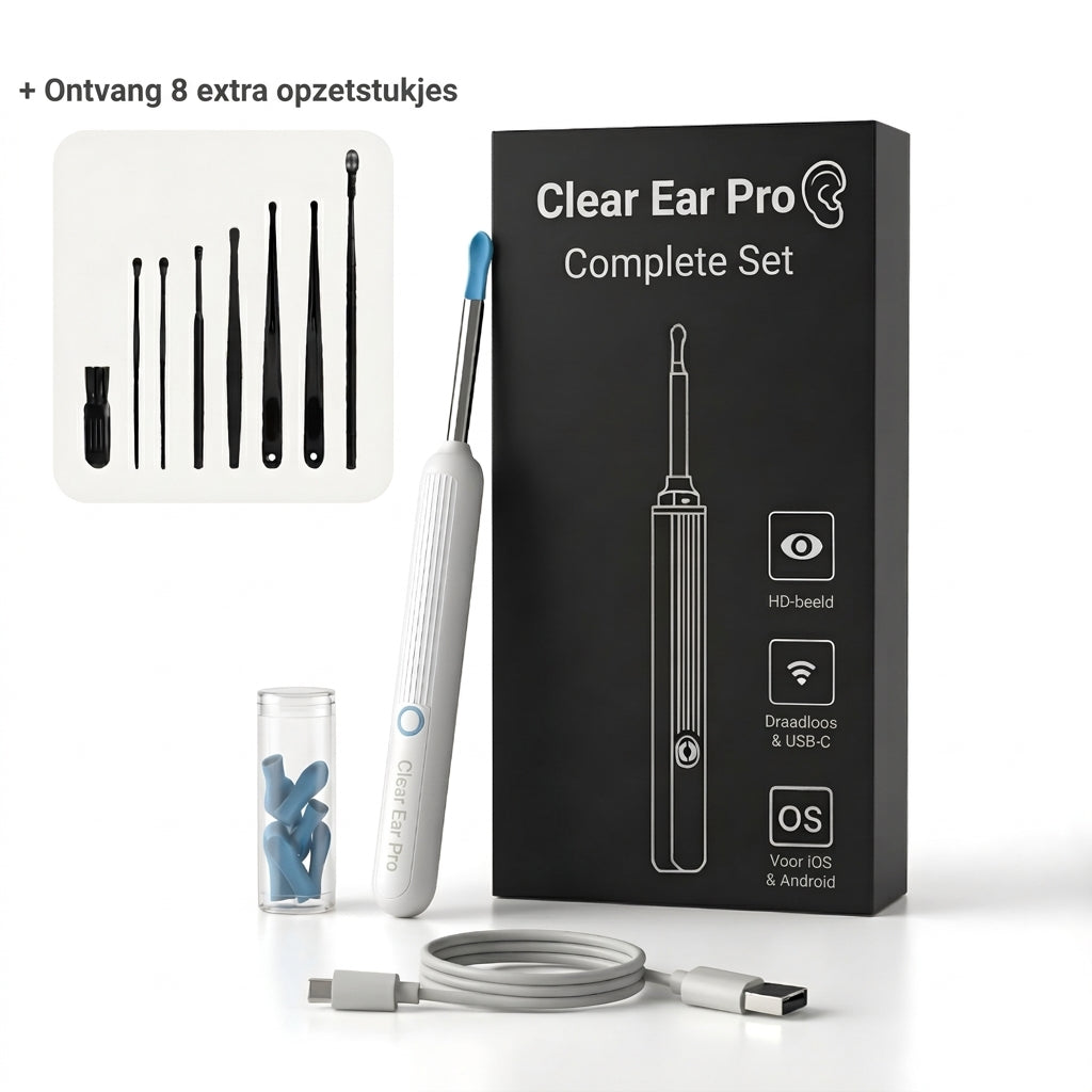 ClearEar Pro - Slimme Oorreiniger