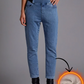 Fleece Denim Broek - 1+1 Gratis!