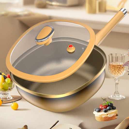 Luxe Anti-aanbakpan met Deksel (30 cm)