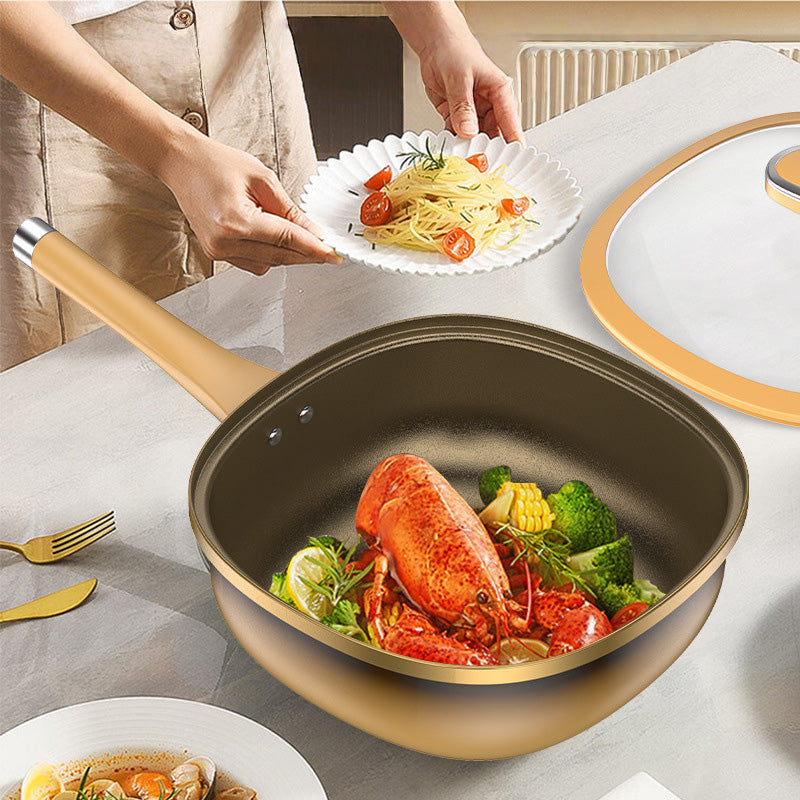 Luxe Anti-aanbakpan met Deksel (30 cm)